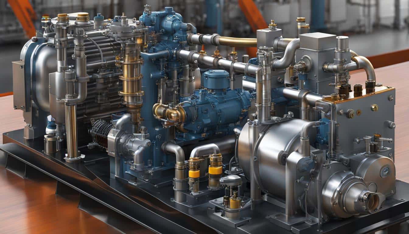 An Image Showing The Various Components Of A Gas Turbine Lubrication System Including The Oil Reservoir Oil Pump Oil Filter Oil Cooler And Oil Distribution System
