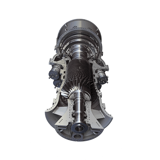 Ge 7f Gas Turbine Front View