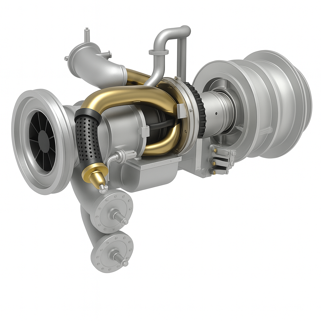 Ge Frame 3 Turbine 45 Angle