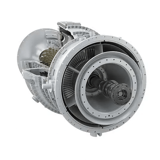 Siemens 101 Gas Turbine Sgt100 Front Closed View