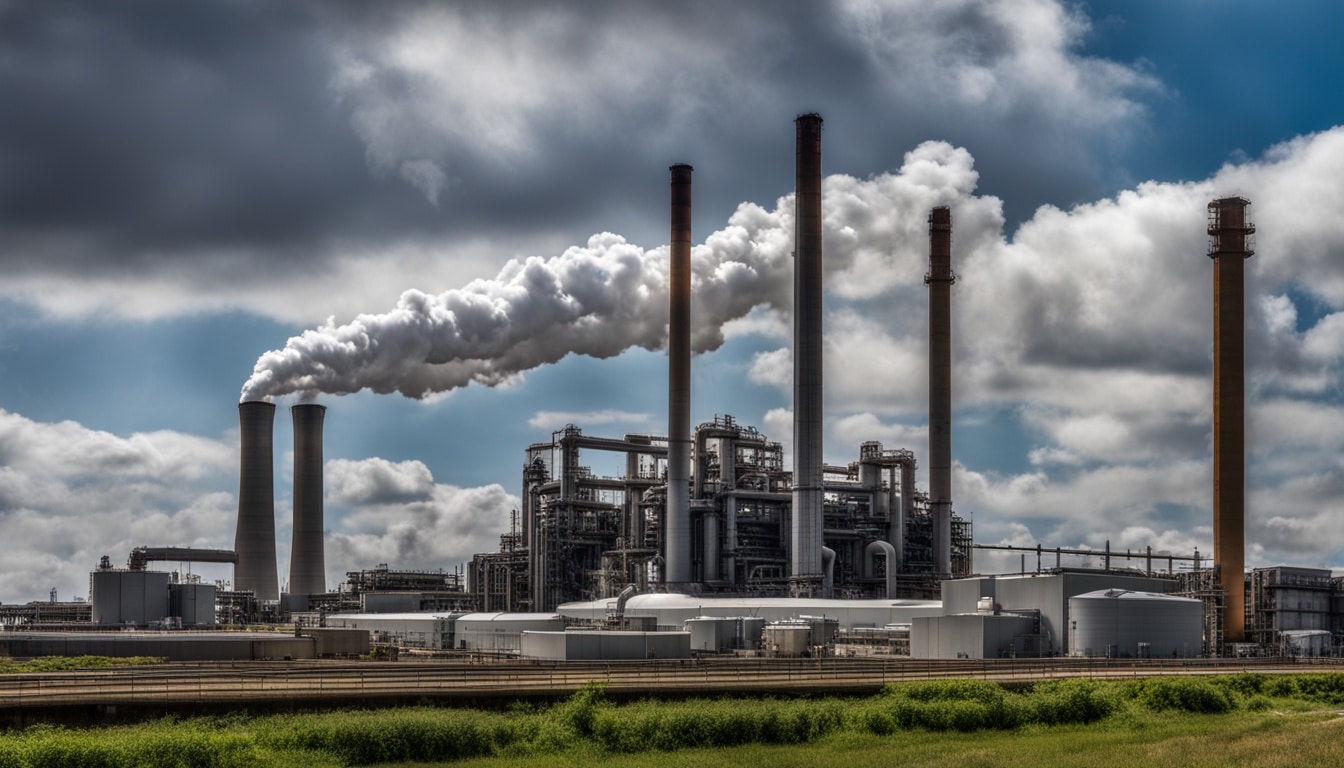 Power Plant With Combined Cycle Turbine