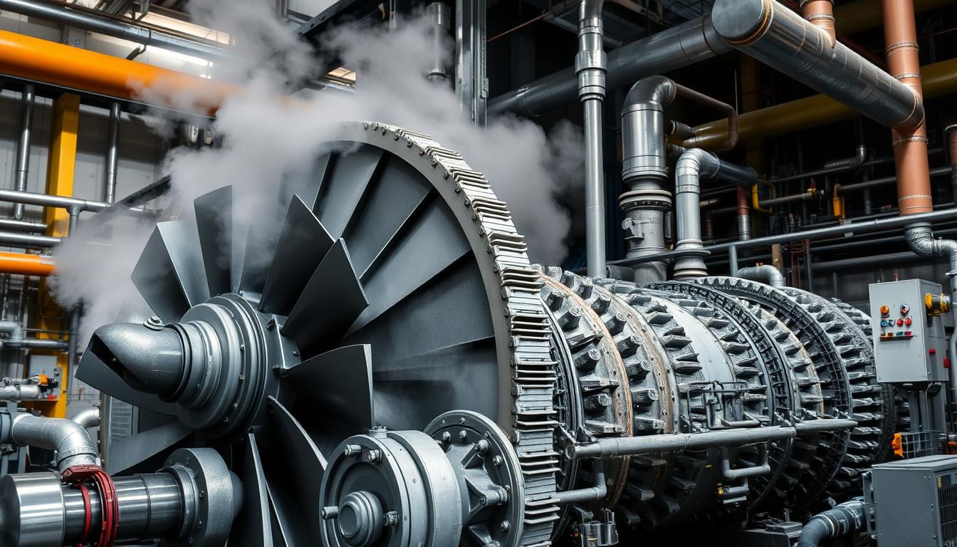 Steam Turbine In Power Plant