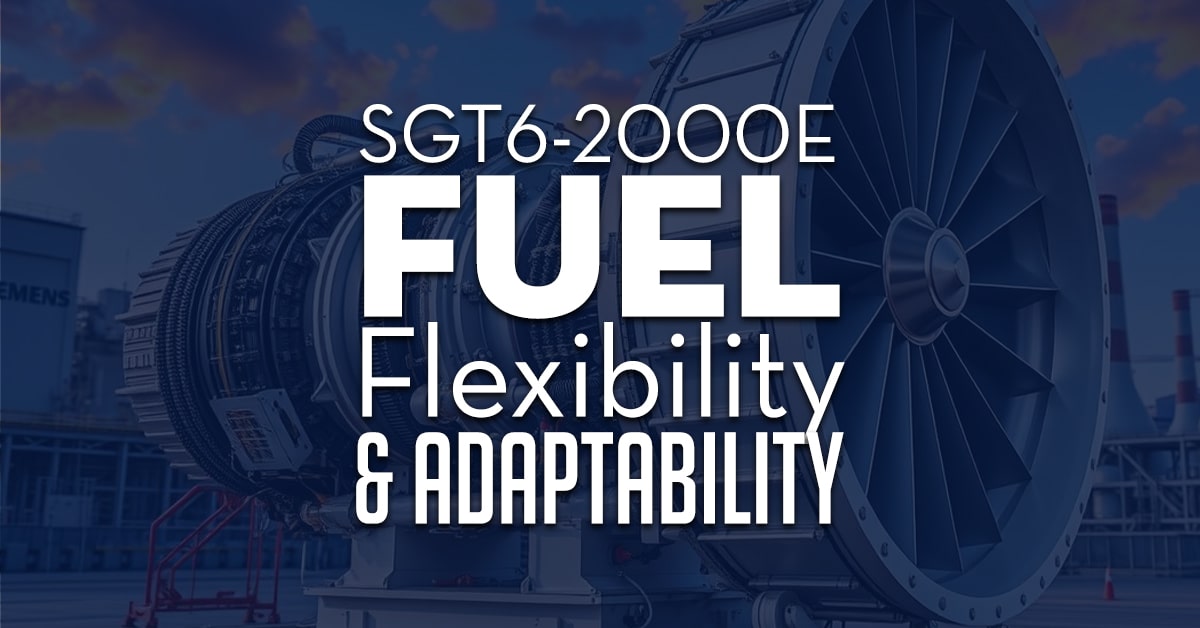 Sgt 2000e Fuel Flexibility