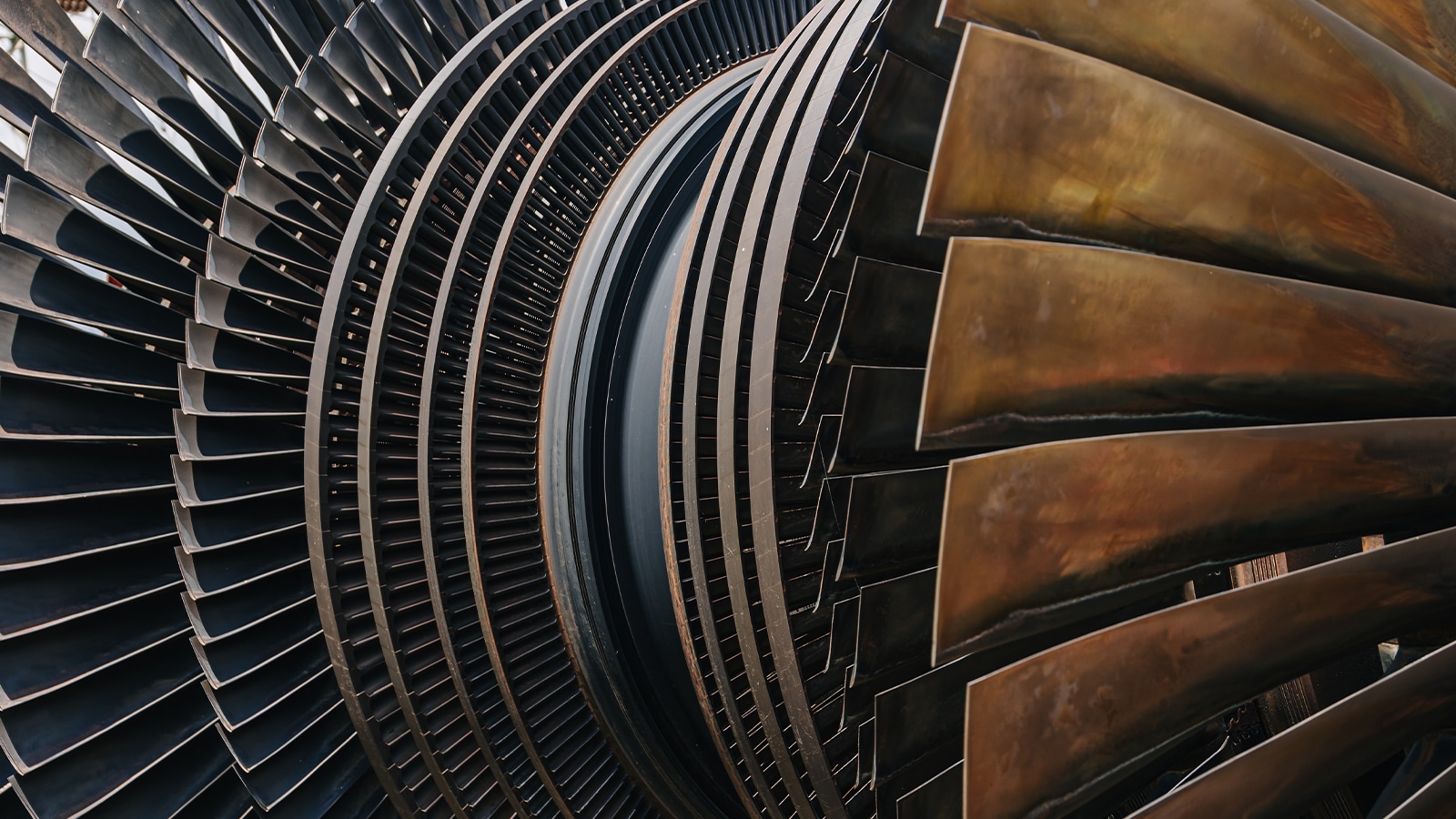 An Industrial Turbine During A Planned Outage