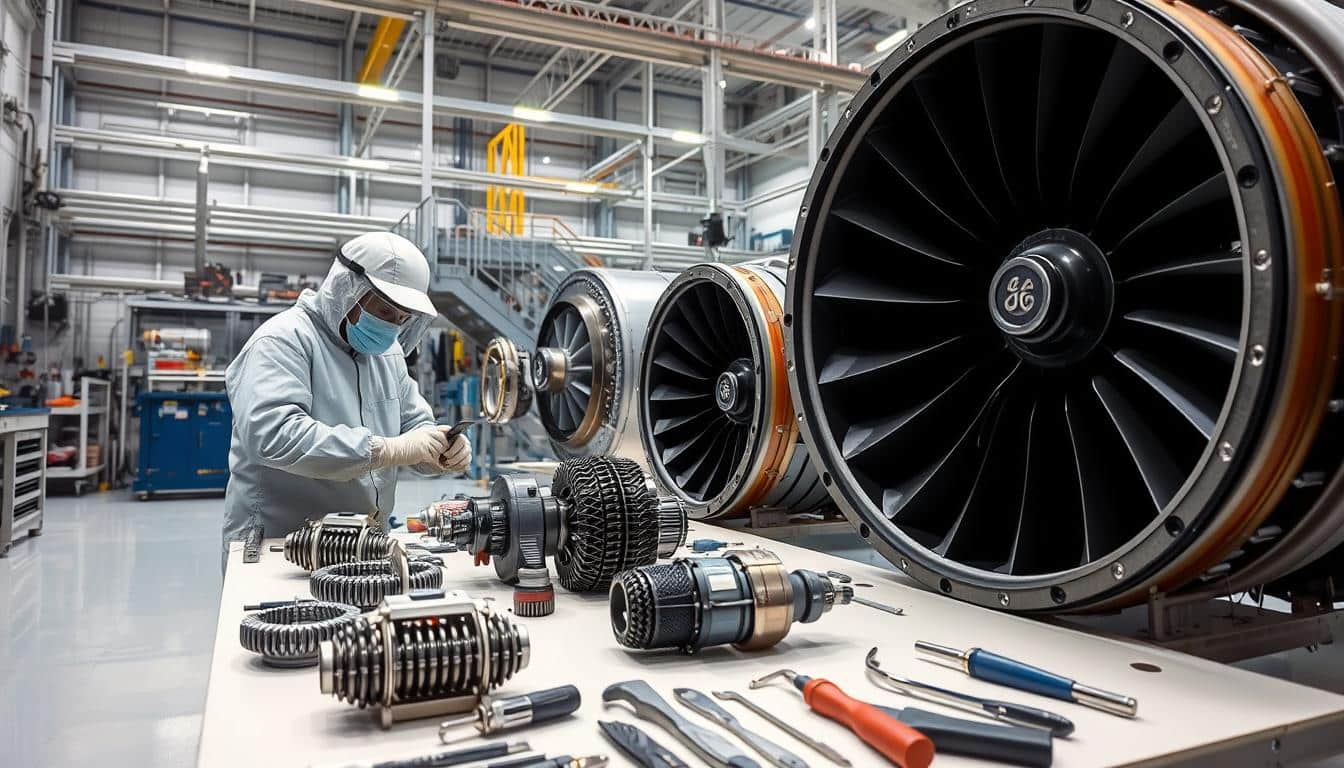 Gas Turbine Component Disassembly And Inspection Service