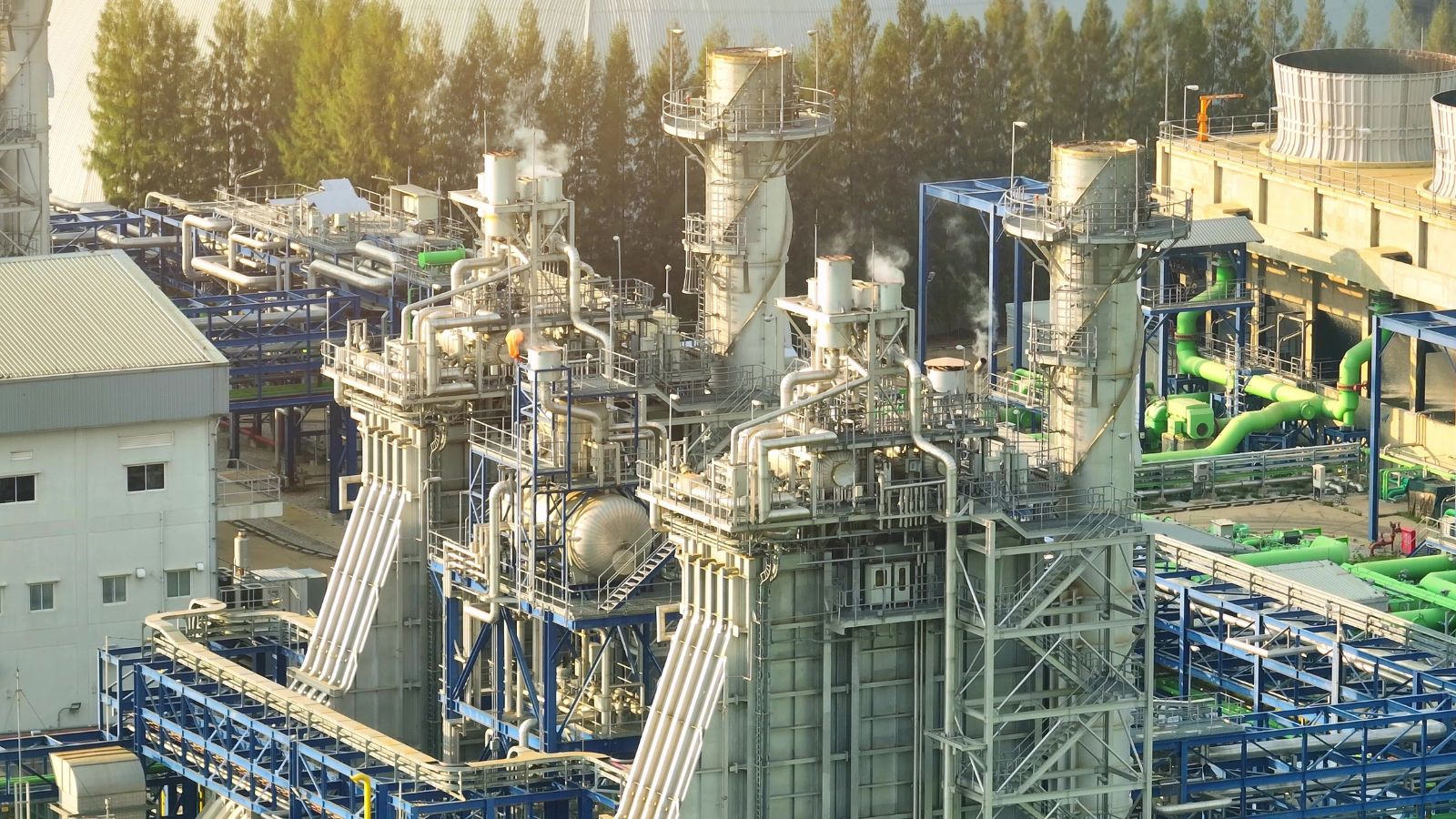 Power Plant That Uses Steam Turbines
