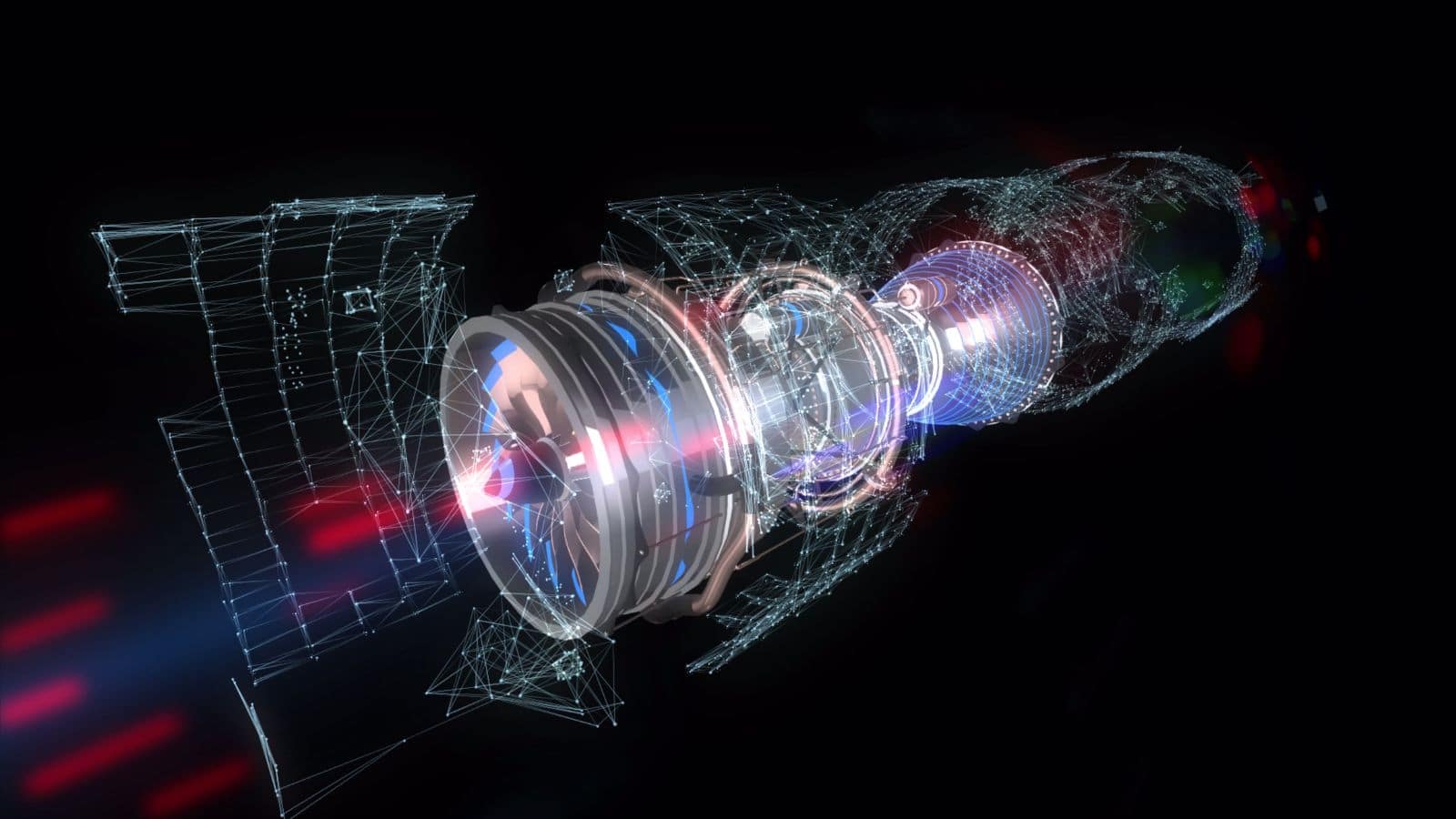 3d Image Of A Turbine Representing Balance