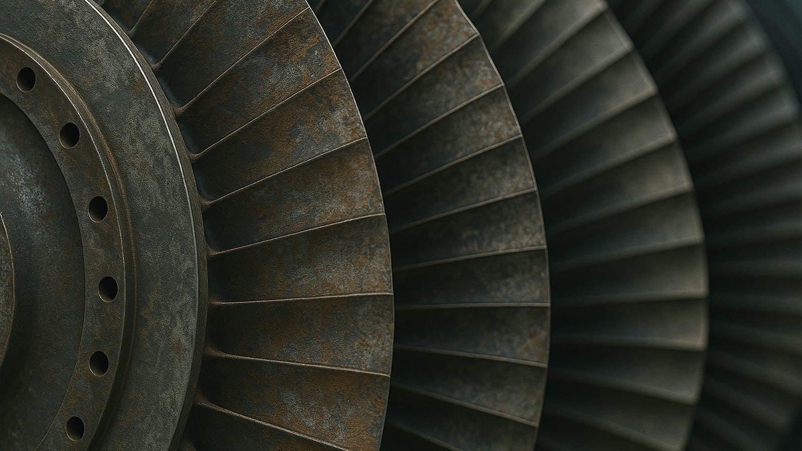 Corrosion On Turbine Blade