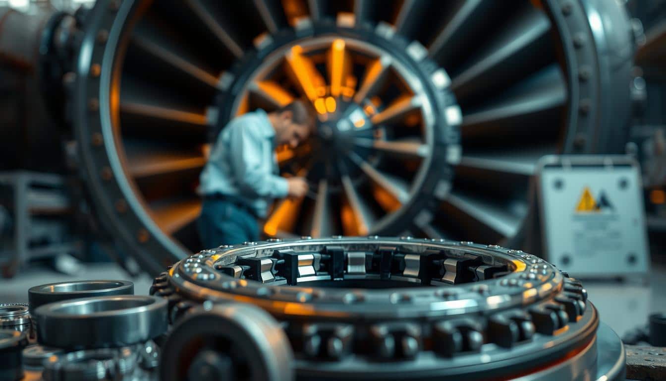 Damaged Turbine Rotor Repair Damaged Turbine Rotor Repair