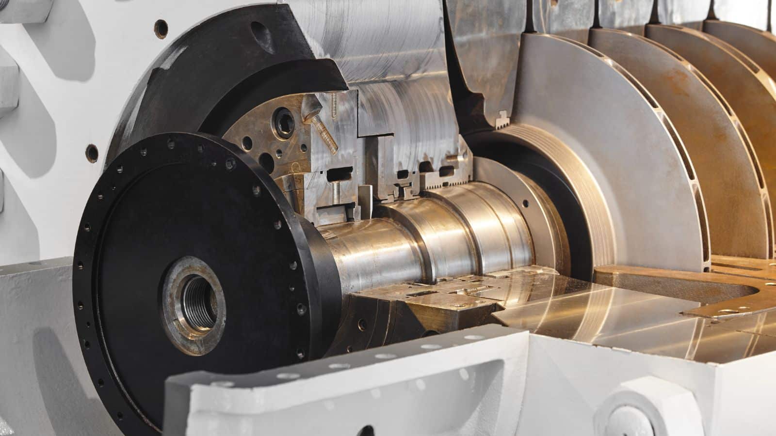 Turbine Rotor In Repair Turbine Rotor In Repair