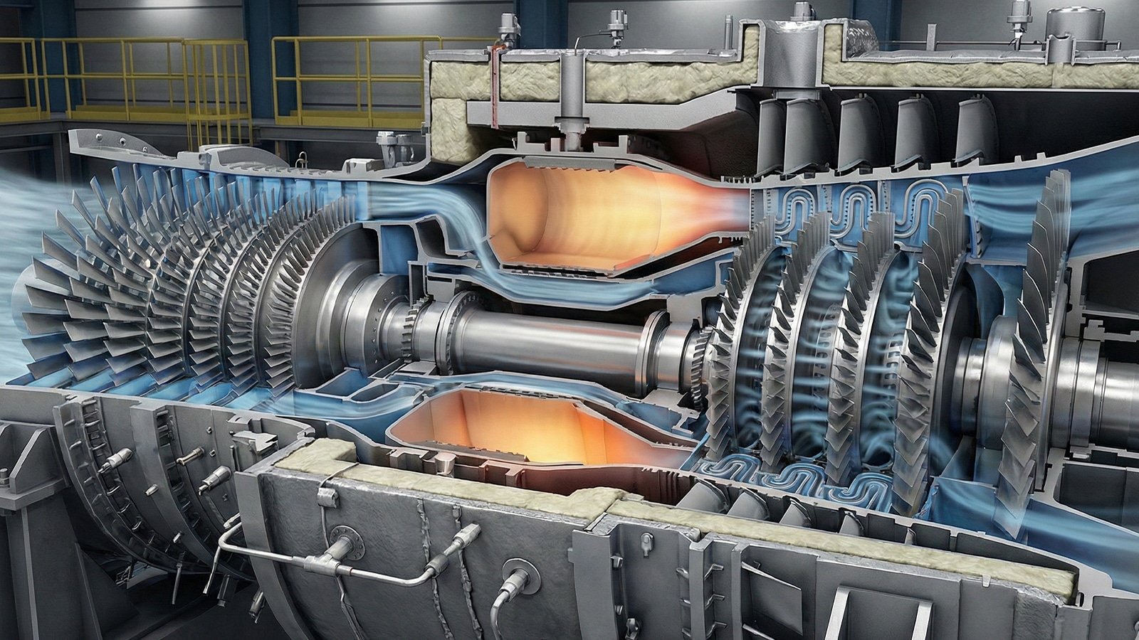Inside The Ge 7fa Cooling System Inside The Ge 7fa Cooling System