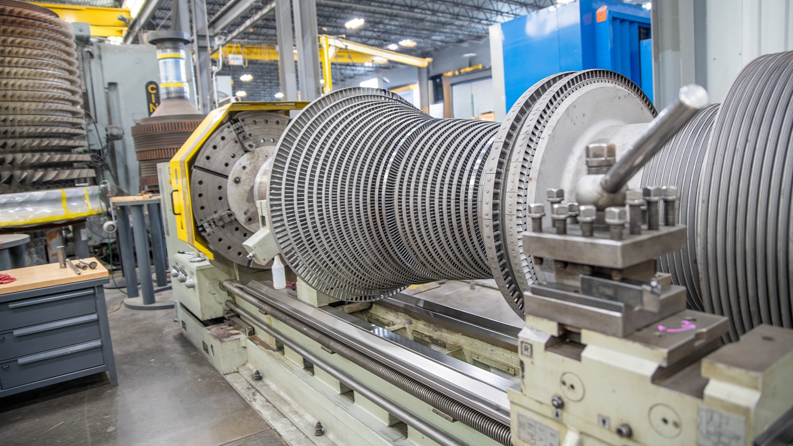 Rotor In Allied Power Group Shop In Houston Texas Rotor In Allied Power Group Shop In Houston Texas