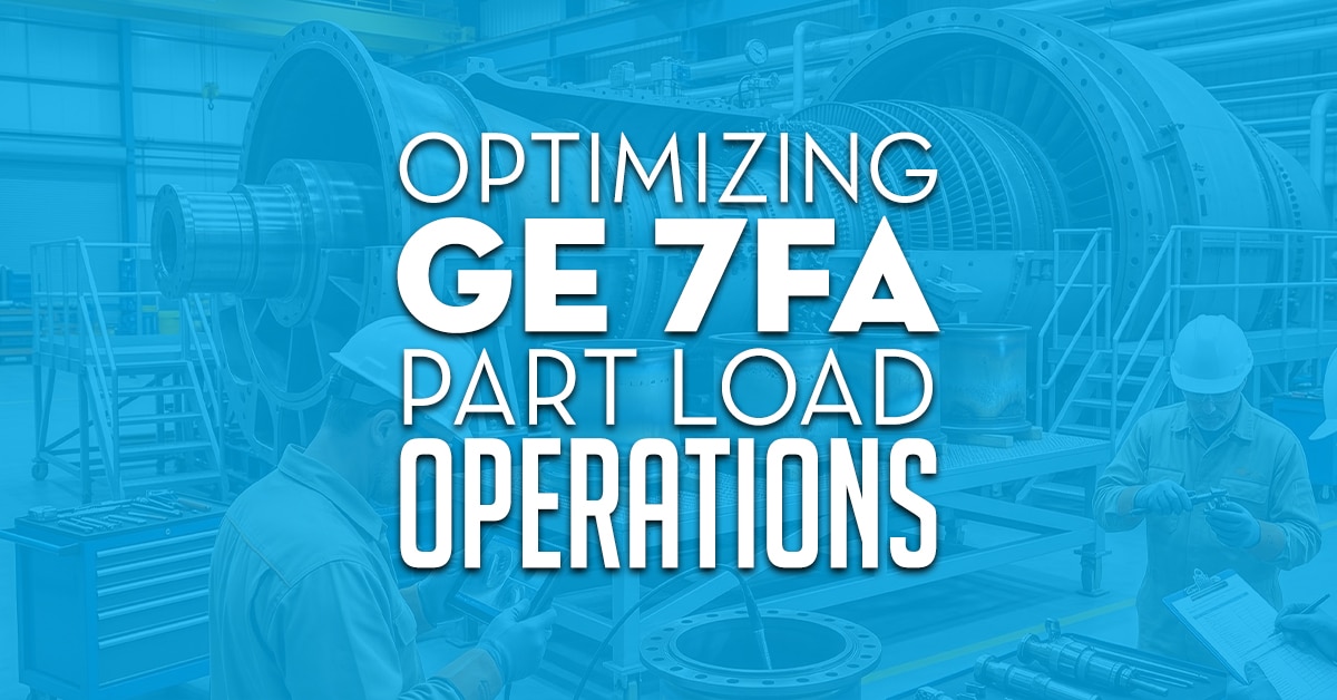 Optimizing Ge 7fa Part Load Operations