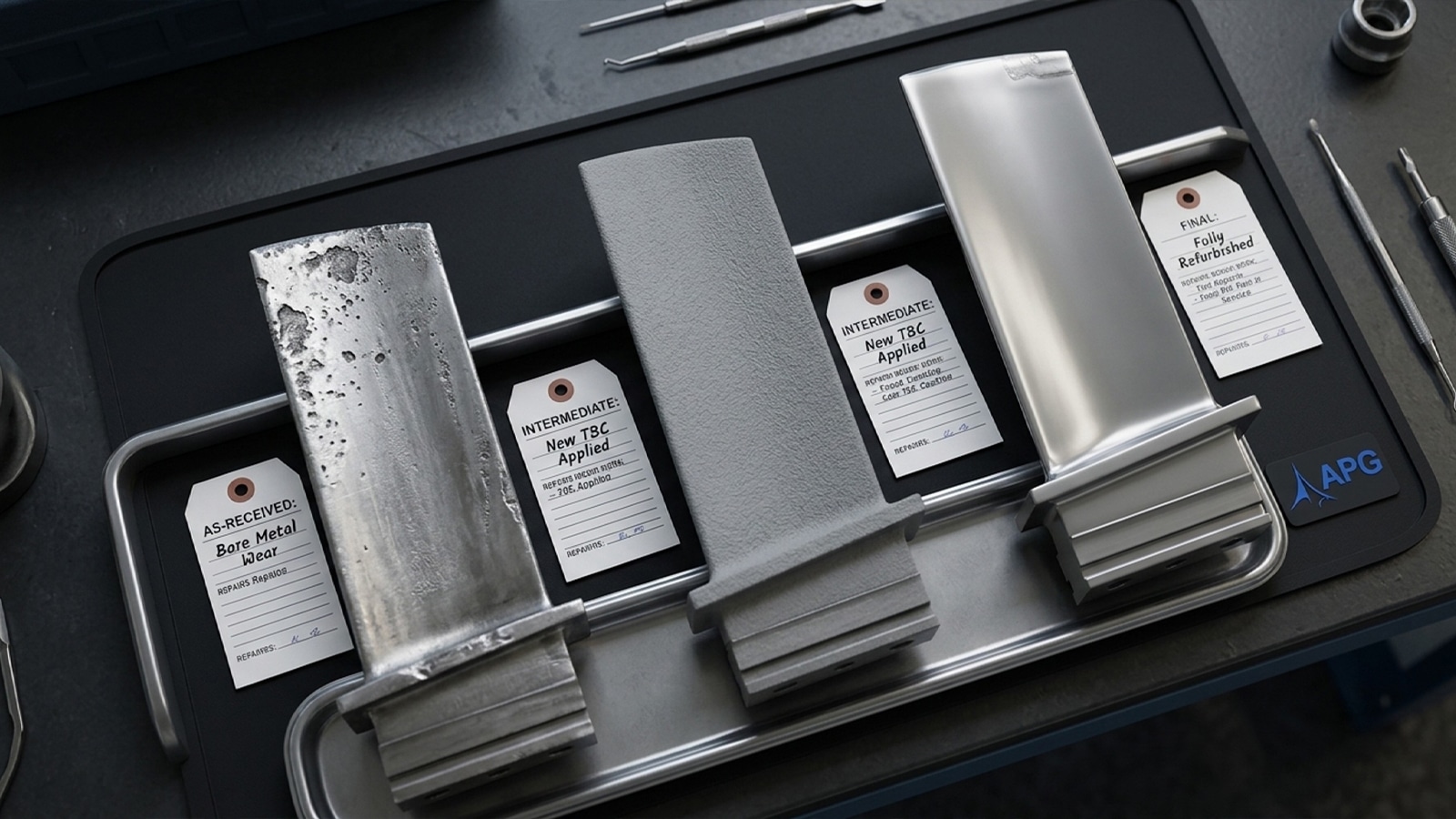 Turbine Blade Repair Options And Coating Life Turbine Blade Repair Options And Coating Life